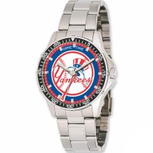 MLB Watches - NY Yankees Tophat Men's Stainless Steel Watch