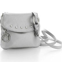 MOGO Silver Stella Cross Body Bag Purse