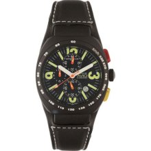 Montres De Luxe Aviomens Avi-40-Cr-N-A Chronograph Black Watch ...