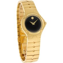 Movado S.E. Sports Edition Ladies Gold Tone Swiss Quartz Watch 0604839