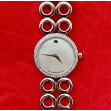 Movado Women's Ono White Dial Watch 0606098