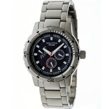 Nautica Multifunction Black Chrono Watch N18620g Inter Priority $14.95