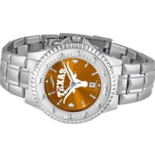 NCAA University of Texas Mens Stainless Watch COMPM-A-TXL - DEALER