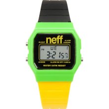 Neff Flava Lemon Lime Digital Watch