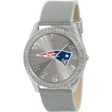 New England Patriots Nfl Ladies Glitz Series Watch Internet Fulfillme