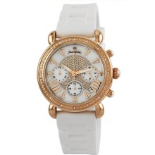 New Just Bling Ladies 20 Diamond watch JB-6242-H White Color Face Rose Gold Case