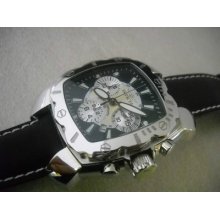 New- Rare Invicta Men's Espadon Chrono Watch -box & Papers Incl. -won't Last