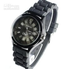 New Silicone Jelly Watch Unisex Sport Quartz Watch Different Colors