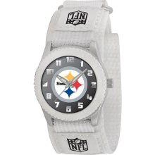 NFL Pittsburgh Steelers Rookie White Sports Watch