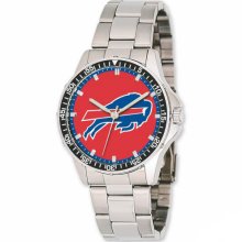 NFL Watches - Men's Buffalo Bills Stainless Steel National Football League Watch