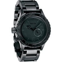 Nixon 42-20 Tide Men's Analog Watch - All Black