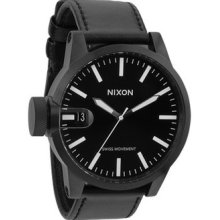 Nixon Chronicle All Black Watch In Box