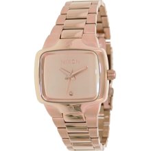 Nixon Men's Player A300897-00 Rose-Gold Stainless-Steel Quartz Watch with Rose-Gold Dial