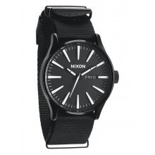 Nixon Nylon The Sentry Watch - All Black