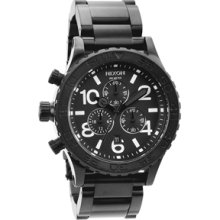 Nixon The 42-20 Chrono All Black Watch - Black regular