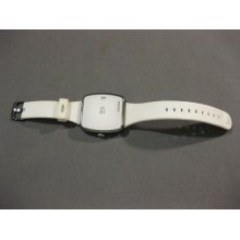 Nixon White N Gunmetal The Iris Retail $150.