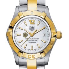 Notre Dame Alumni Women's TAG Heuer Two-Tone Aquaracer