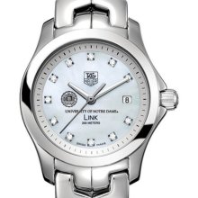 Notre Dame TAG Heuer Watch - Women's Link w/ MOP