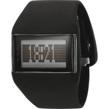 ODM Unisex Mysterious V DD99B-1 Black Rubber Quartz Watch with Digital Dial