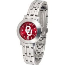 Oklahoma Sooners Women's Modern Stainless Steel Watch