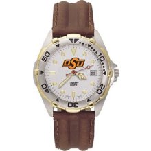 Oklahoma State All Star Mens (Leather Band) Watch