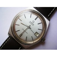 Omega Seamaster Automatic Date Gents Ss Rare. Cal. 1012