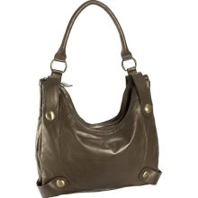 On Sale Latico Avis Compartment Hobo Genuine Leather Metalic Olive