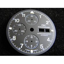 Original Iwc 3713 Doppelchronograph Dial ( Dial Only )