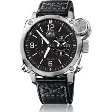 Oris BC4 Flight Timer Mens Watch 690-7615-4164LS ...