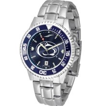 Penn State Nittany Lions Competitor AnoChrome Steel Band Watch