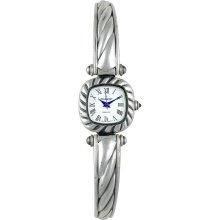 Peugeot Women's Antique Pewter Cuff Watch