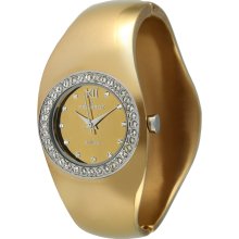 Peugeot Women's Swiss Quartz Goldtone Bangle Watch (Peugeot Swiss Stainless Steel Gold Bangle Watch)