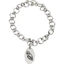 Philadelphia Eagles Dangle Bracelet in Stainless Steel