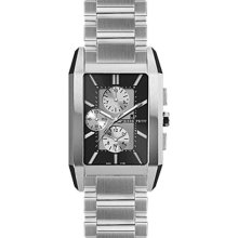 Pierre Petit Men's P-780C Serie Paris Rectangular Case Stainless- ...