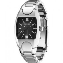 Police Lucid Ladies Stainless Steel Analog Dress Watch PL11049LS/02M