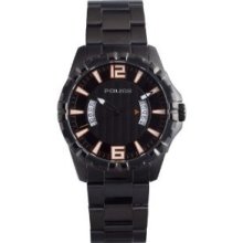 Police Men's & Women's Stainless Steel Case Mineral Watch 12889jvsb-02m