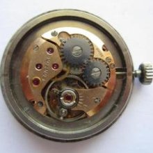 Pontiac Eta 2412 Swiss Watch Movement + Dial Running