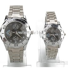 Promotion Lovers Watch Stainless Steel Belt Quartz Watch Business Wr