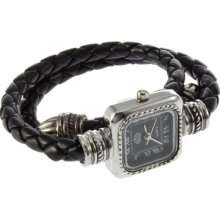 Pu Leather Women's Girl's Snake Vintage Style Bangle Bracelet Quartz Wrist Watch