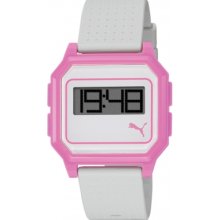 PU910951006 Puma Flat Screen White Pink Watch