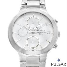 PULSAR Brand New Gentlemens Chronograph Date Watch