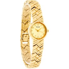 Pulsar Ladies Gold Dress Bracelet Watch PPH522