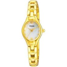 Pulsar Pulsar Gold Plated Ladies Dress Watch Pc3268x1