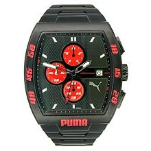 Puma Leader Metal Black Men's watch #PU102221004