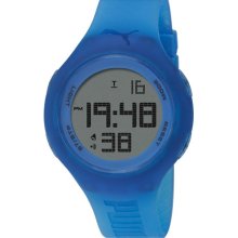 PUMA 'Loop' Digital Watch, 44mm Dark Blue