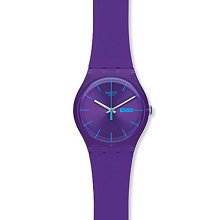 Purple Swatch Purple Rebel Watch - Jewelry