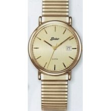 Quartzline Classic Men`s Gold Expansion Watch