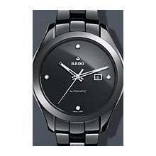 Rado Hyperchrome Automatic Jubile 36mm Watch - Black Dial, Black Ceramic Bracelet R32260702 Sale Authentic