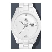 Rado Hyperchrome Automatic Jubile White 36mm Watch - White Dial, White Ceramic Bracelet R32258702 Sale Authentic