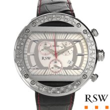 RAMA SWISS WATCH 4640.MS.A14.2.D Stainless Steel 0.44 CTW Color F-G